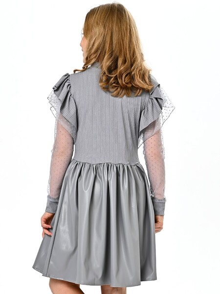 2368KG Платье д/д (серый весь размерный ряд)