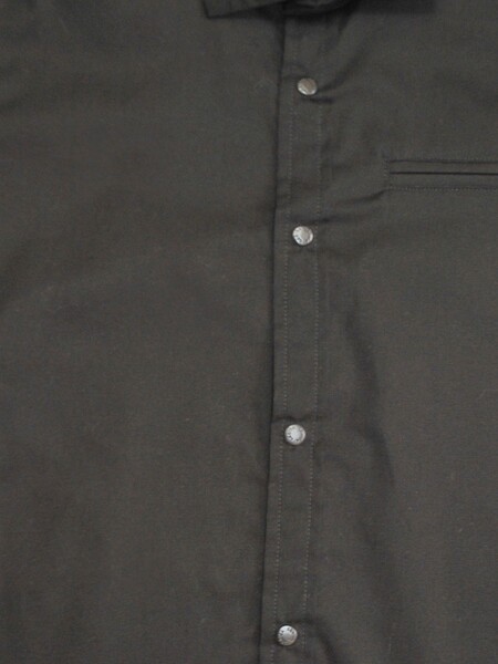 2296 Рубашка дл.р. д/м (черный весь размерный ряд)