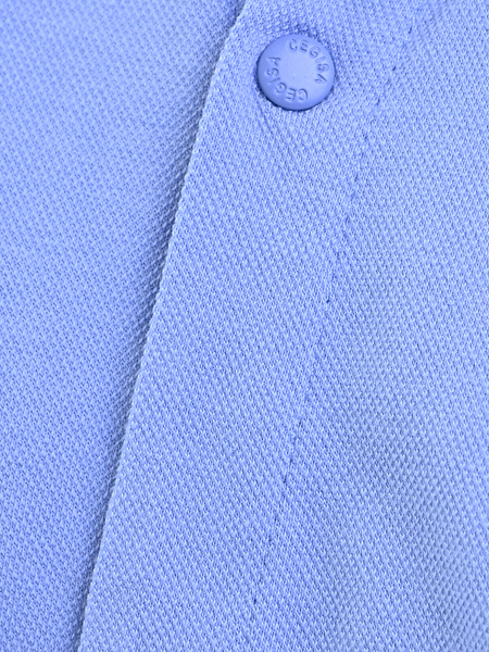 2777 Рубашка трик. к.р. д/м (голубой весь размерный ряд)